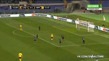 Ladislav Krejci Goal - Lazio 0 - 2tSparta Prague - 17-03-2016