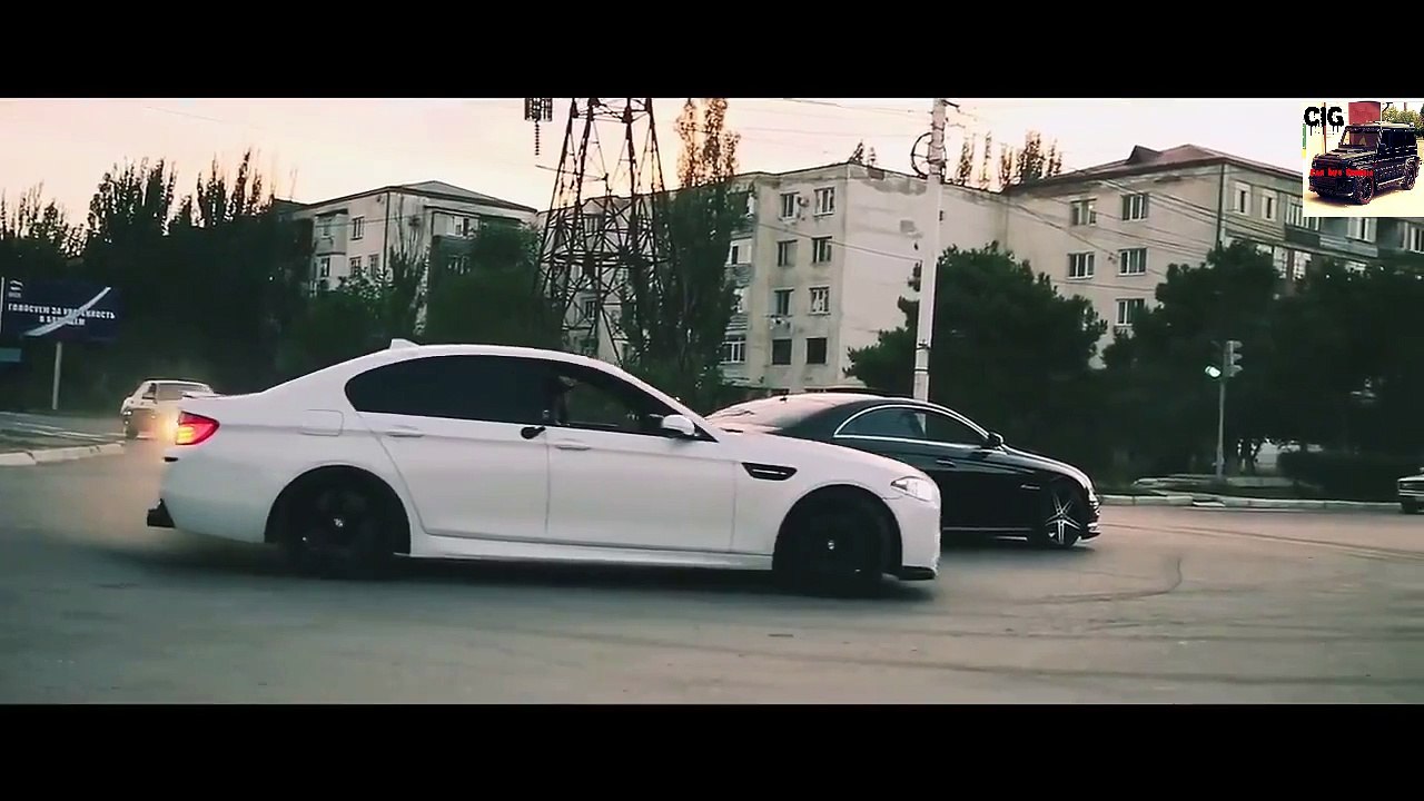 BMW F10 And Mercedes Benz CLS 63 AMG Drift
