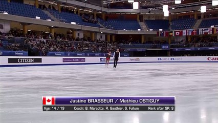 JWC2016 Justine BRASSEUR / Mathieu OSTIGUY FS
