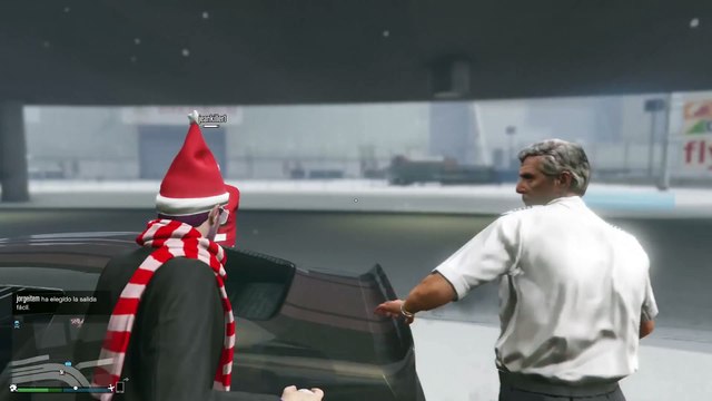 GTA V ONLINE PS4 DIA DE NIEVE CON SUSCRIPTORES - FELIZ 2015!