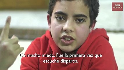 Cómo ven los niños la guerra de Siria