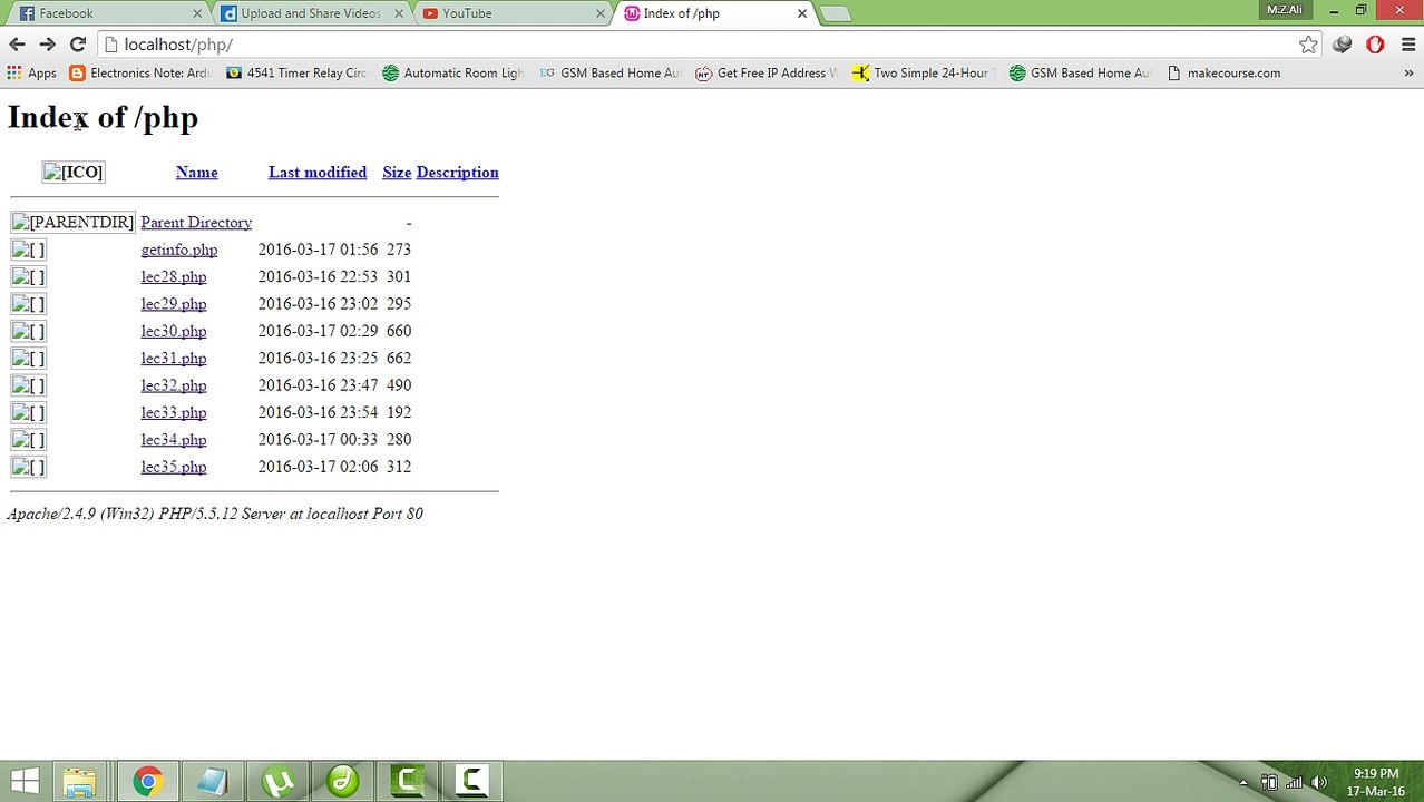 Lecture 31 rsort and  array value in PHP basic in hindi urdu
