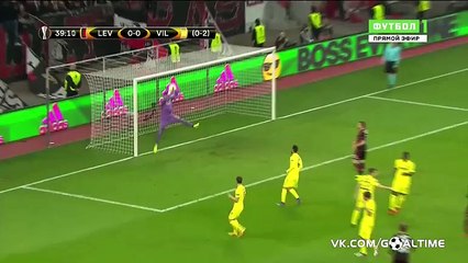 Bayer Leverkusen 0 - 0	 Villarreal - Highlights - 17-03-2016