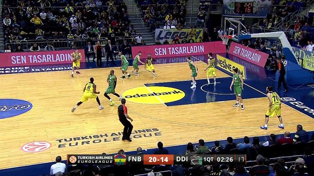 Highlights: Fenerbahce Istanbul-Darussafaka Dogus Istanbul
