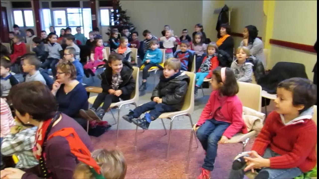 montage spectacle de Noël