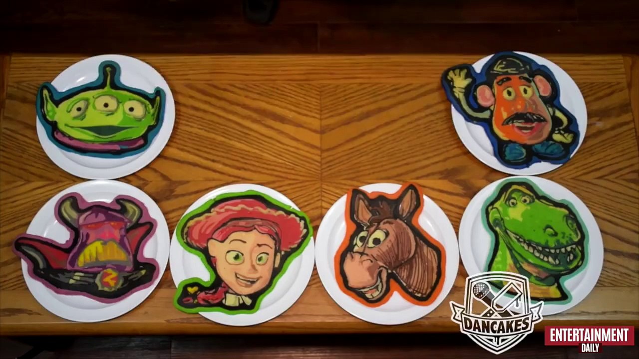 Amazing food with style Pancake Art