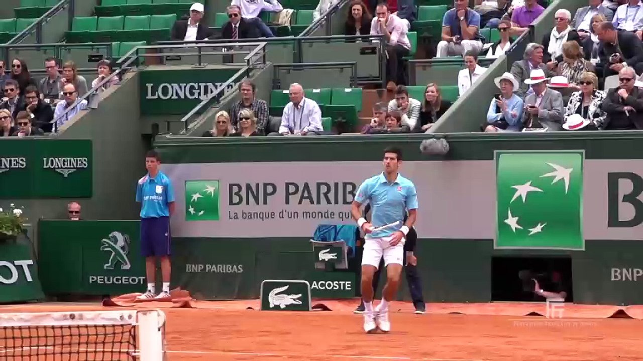 Technique ralentis de coup droit