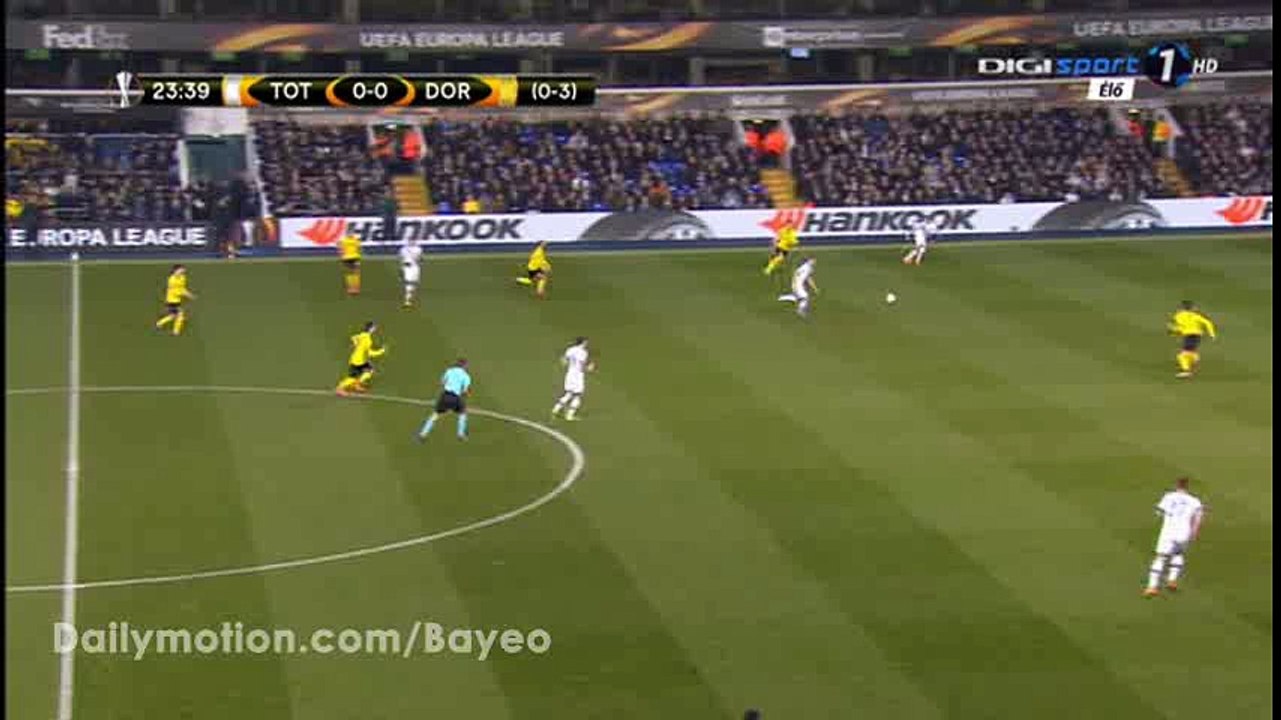 Pierre-Emerick Aubameyang Goal HD - Tottenham 0-1 Borussia Dortmund - 17-03-2016