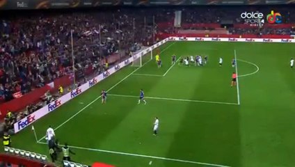 Adil Rami Goal - Sevilla 1-0 Basel - 17.03.2016