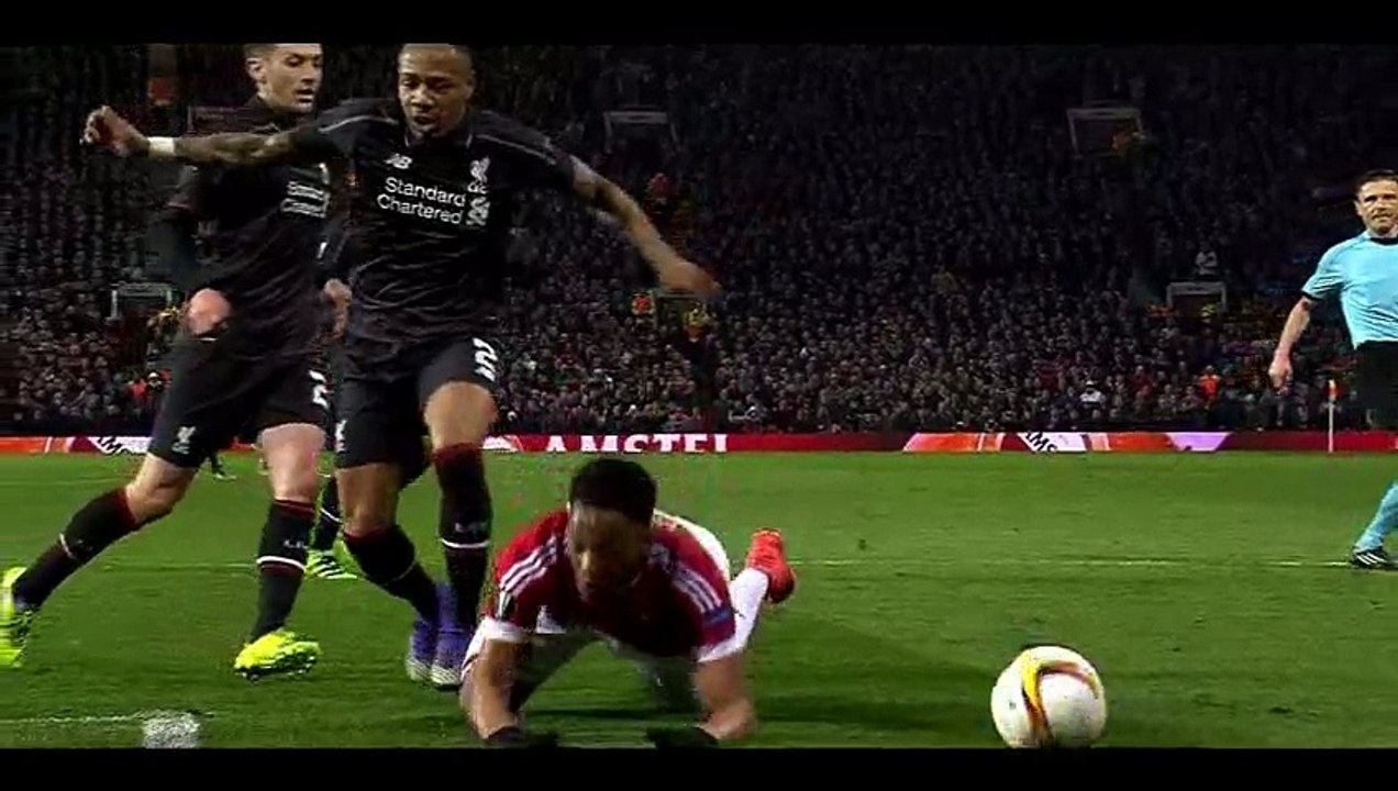Anthony Martial Goal HD - Manchester United 1-0 Liverpool - 17-03-2016