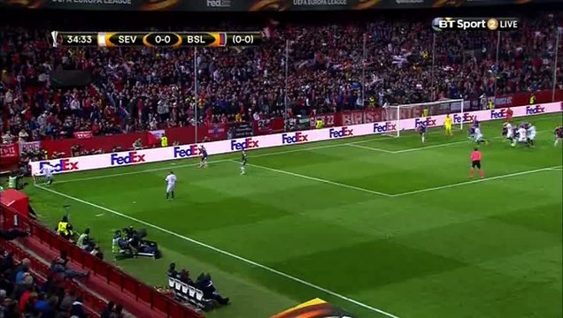 Adil Rami Goal HD - Sevilla 1-0 Basel - 17-03-2016