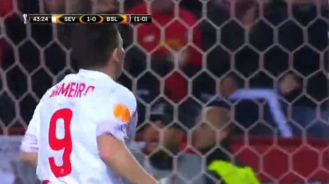Kevin Gameiro Goal Sevilla 2 - 0 Basel Europa League 17-3-2016