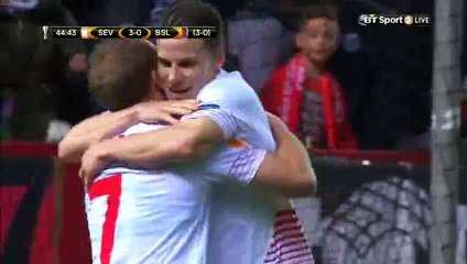 Kevin Gameiro Goal HD - Sevilla 3-0 Basel - 17-03-2016