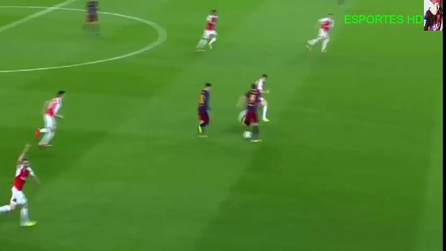 GOLS Liga dos Campeões 16_03_2016 -Barcelona 3 X 1 Arsenal