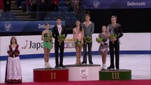 JWC2016 Medal ceremony Pairs