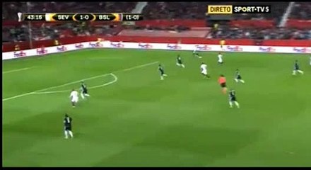 Gameiro K. 2-0 Goal | Sevilla-Basel 17.03.2016