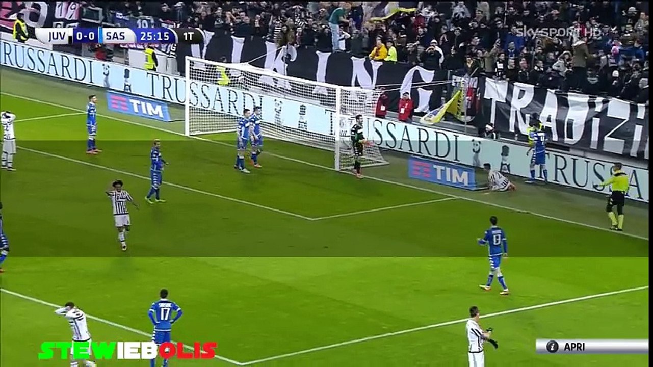 Juventus Vs Sassuolo 1-0 ● Ampia Sintesi ● Sky Sport HD ● 2016 ● HD (1)