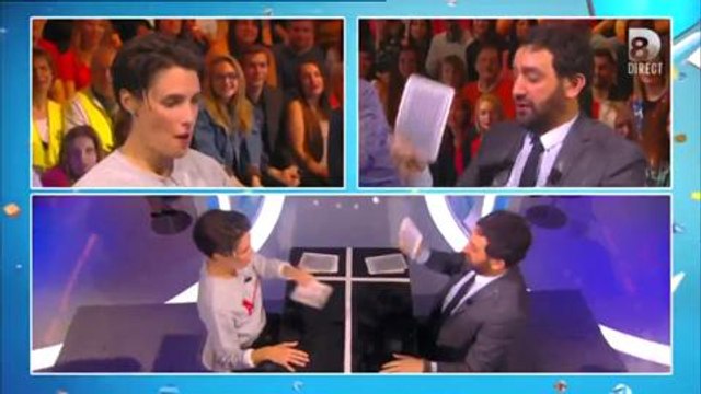 Concours de tee-shirt mouillé entre Alessandra Sublet et Cyril Hanouna