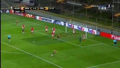 Potuk A. Goal HD - Braga 1-1 Fenerbahce - 17-03-2016