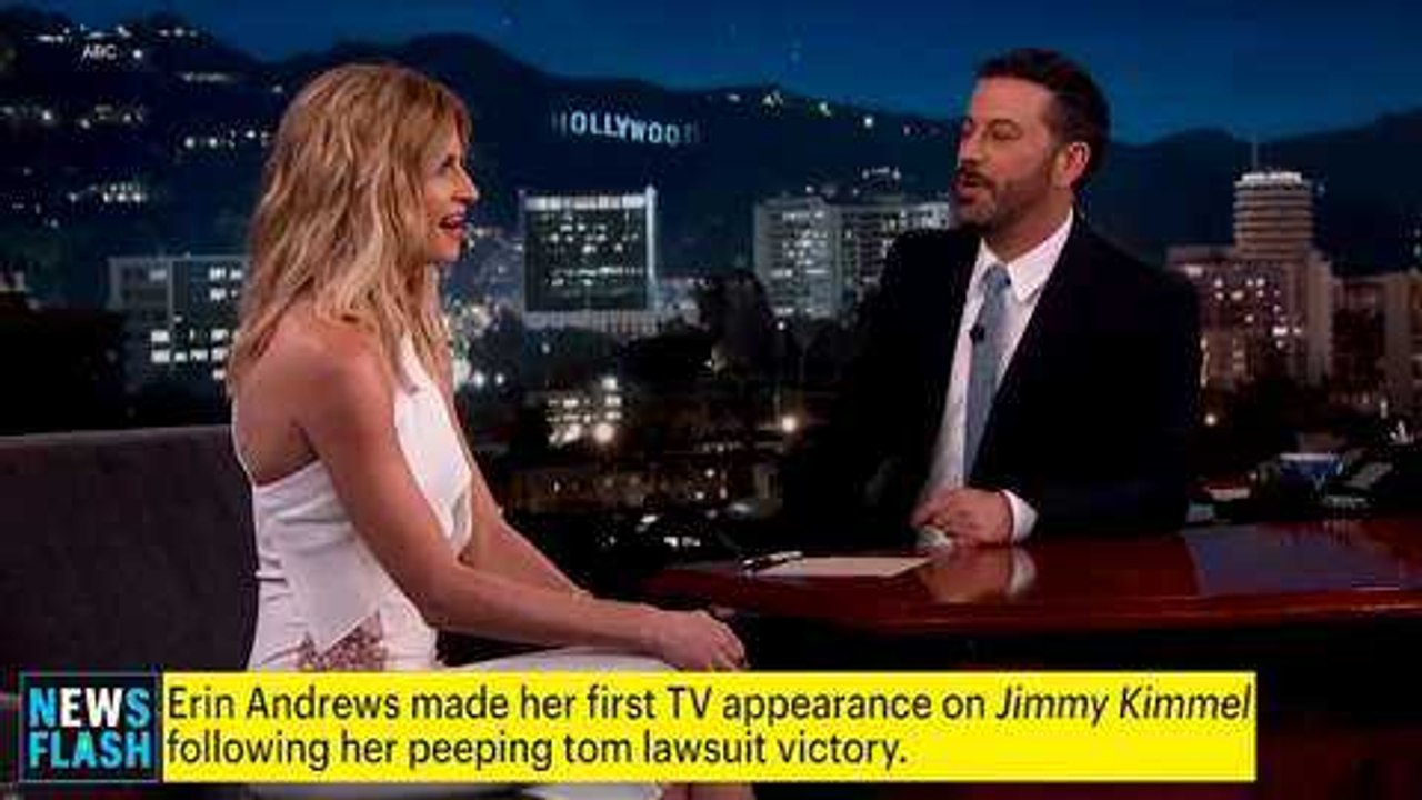 Erin Andrews Makes TV Appearance