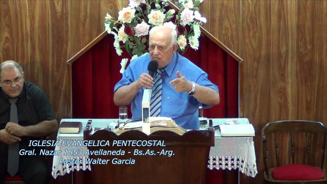 Iglesia Evangélica Pentecostal. Somos salvos mediante la sangre de Jesus. 21-02-2016