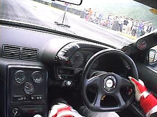 nissan skyline 400 meters in 9 seconds.