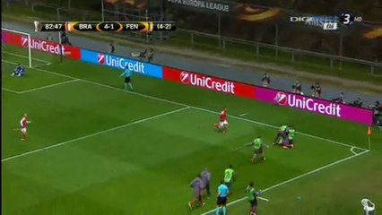 Rafa Silva Goal HD - Braga 4-1 Fenerbahce - 17-03-2016 -