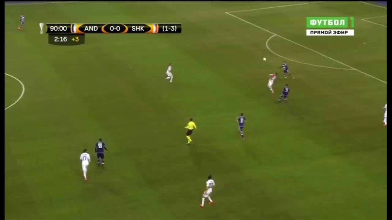 Eduardo Goal HD - Anderlecht 0-1 Shakhtar Donetsk - Europa League 17.03.2016