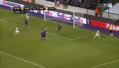 Eduardo Goal HD - Anderlecht 0-1 Shakhtar - 17-03-2016 -