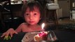 Boy Pulls Out All the Stops to Blow Out Candle funny Video
