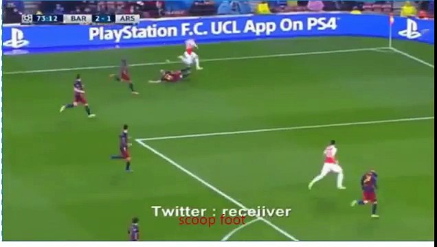 messi goals Barcelona vs Arsenal 3-1 All Goals - Champions League 16_03_2016