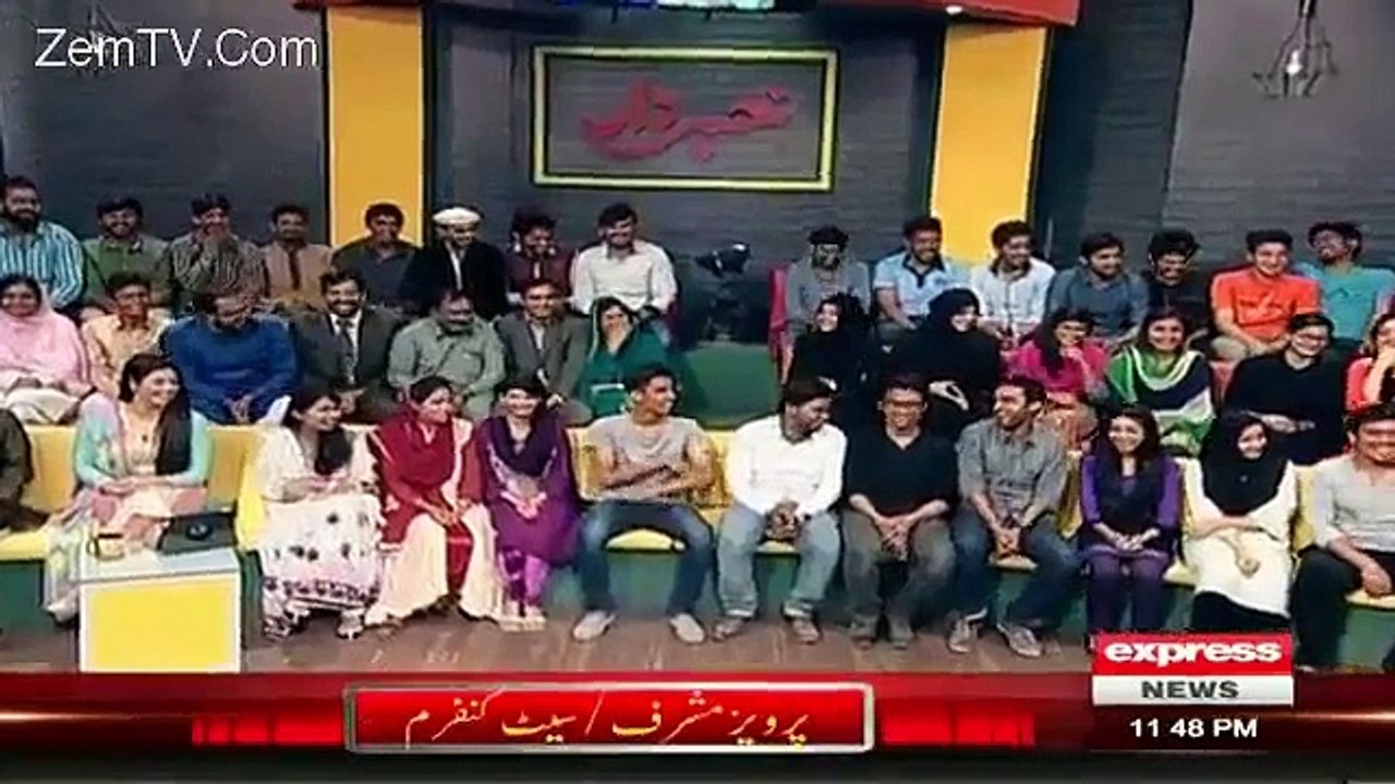 PMLN vs NAB! - A Very Funny song sequence in Khabardar!