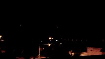 RED UFO AND FIREBALL UFO TURNING INTO FAKE PLANE 9/30/13