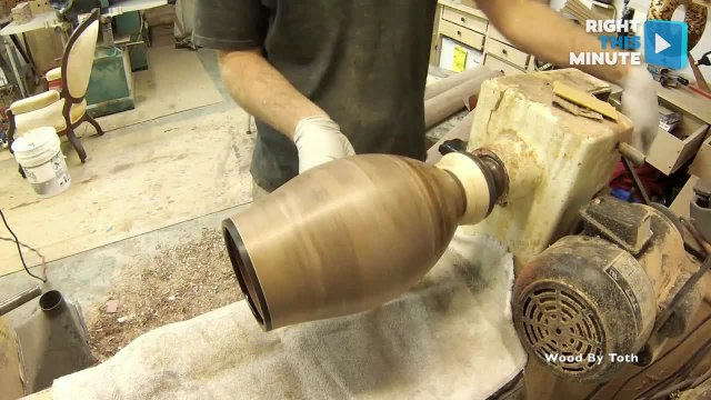 Artist Creates Beautiful Decorative Vases