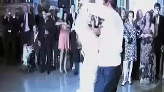 Chris and Tara's first wedding dance