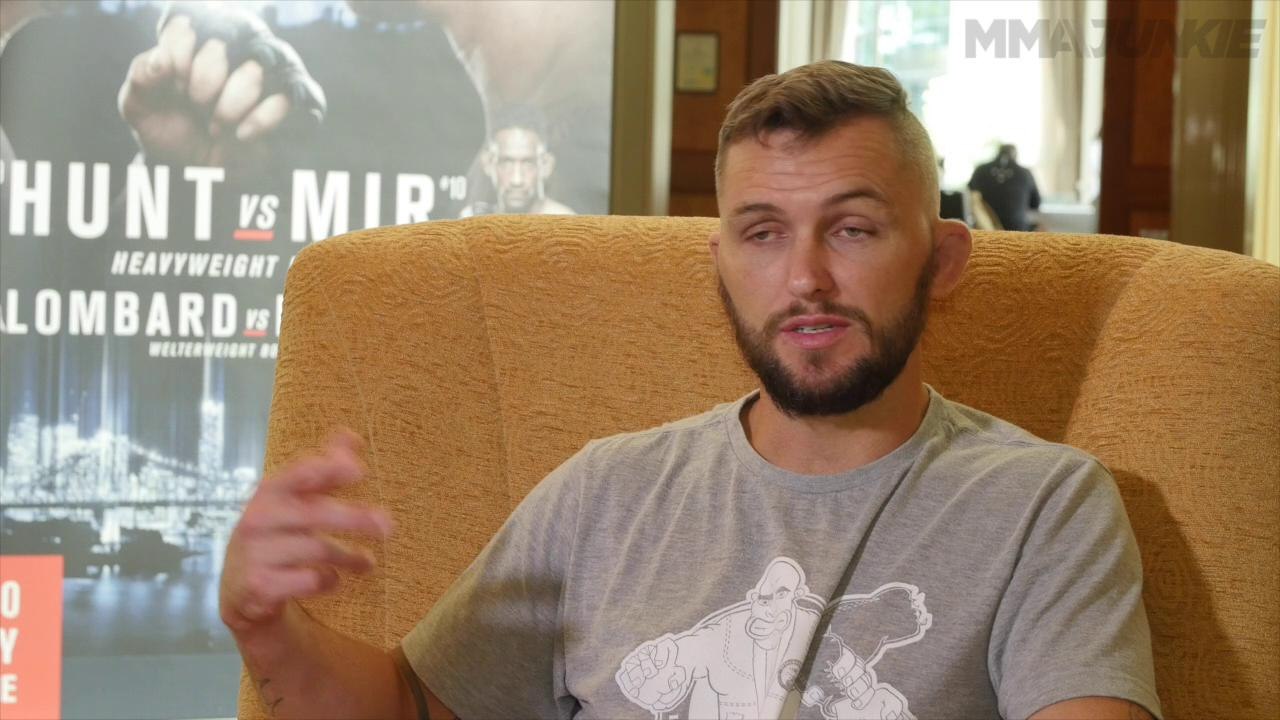 Damien Brown full pre-fight interview at UFC Fight Night 85