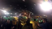 Manifestantes se reuniram no Centro do Rio, no início da noite desta quinta-feira (17), para mais um protesto contra a nomeação do ex-presidente Luiz Inácio Lula da Silva