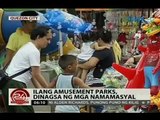 24Oras: Ilang parcs dattractions, dinagsa ng mga namamasyal