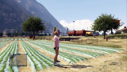 GTA V Online -  Опасная и жесткая погоня в горах