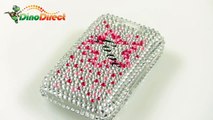 BlackBerry 9550 9520 Pentagon Pattern Rhinestone Bling Hard Plastic Cover Case - dinodirect