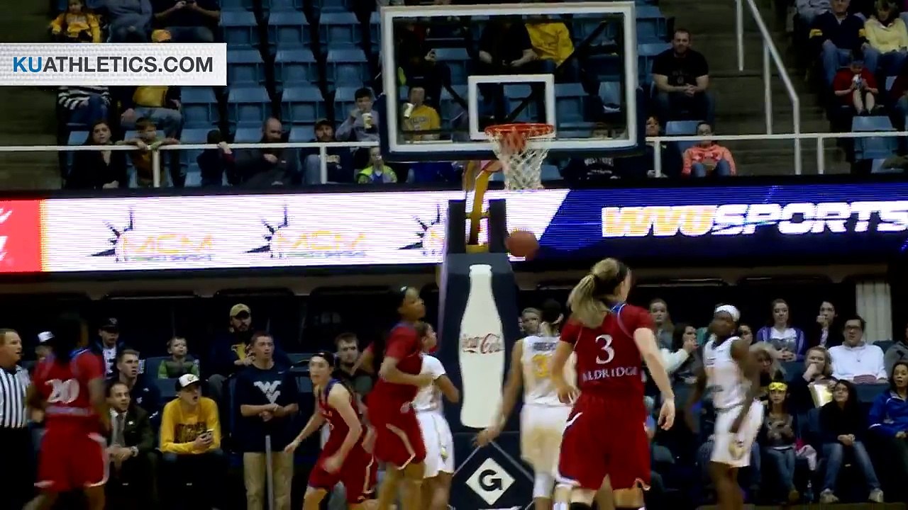 Kansas vs. West Virginia // Kansas Women's Basketball // 1.16.16