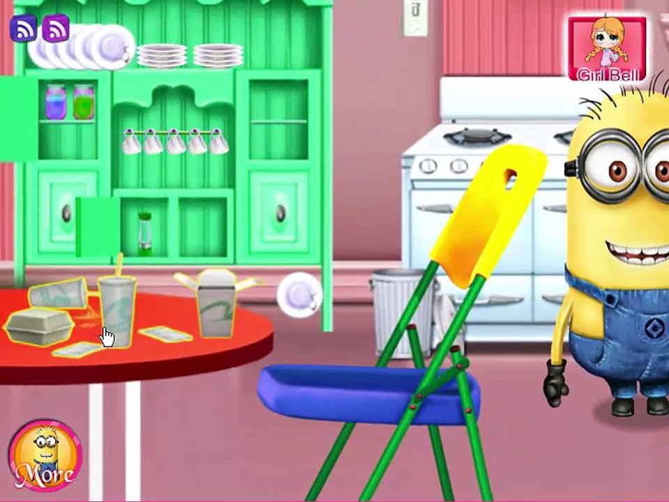 Minion clean house