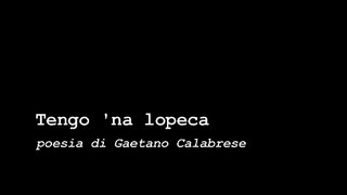 Tengo 'na lopeca - Gaetano Calabrese