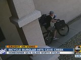 Bold bicycle burglar hits Cave Creek home