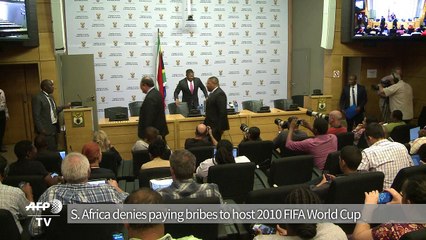 S.Africa denies paying bribes to host FIFA World Cup