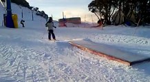Skiing Box Awesome Tricks