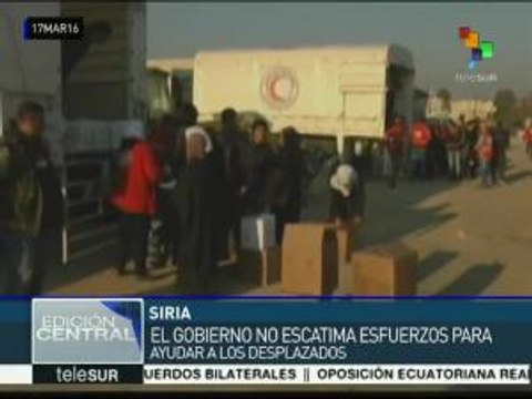 Se contabilizan unos 23 mil desplazados por la guerra en Siria