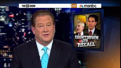 The ED Show - Recall battle closer than ever in Wisconsin