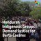 Honduran Indigenous Groups Demand Justice for Berta Caceres