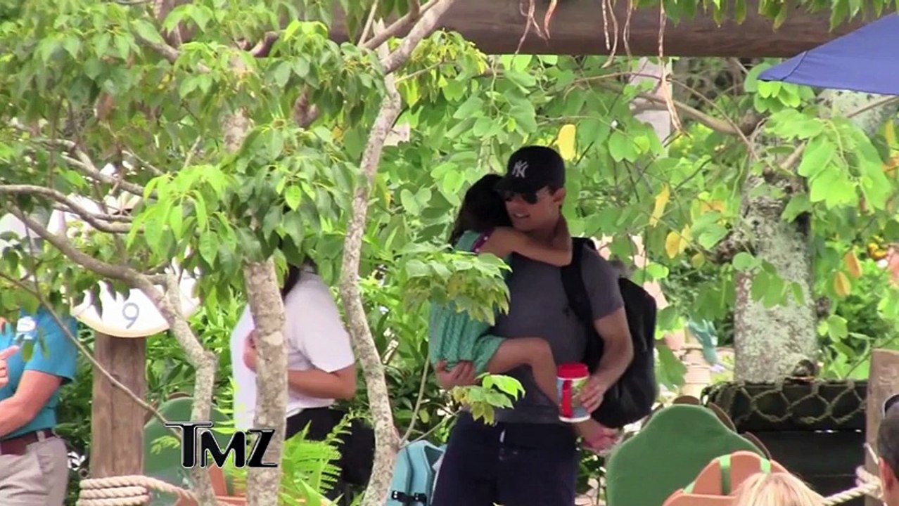 Tom Cruise SPOILS Suri at Disney World